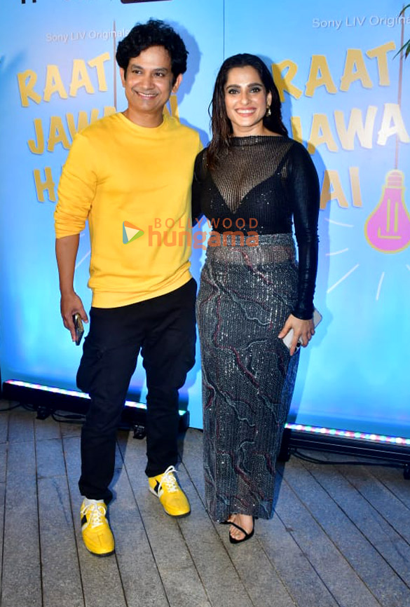 Photos: Celebs grace the special screening of Raat Jawaan Hai