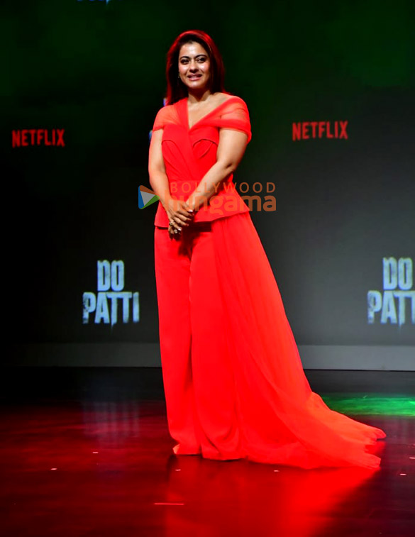 Photos: Kajol, Kriti Sanon, Shaheer Sheikh and Kanika Dhillon grace the trailer launch of Do Patti