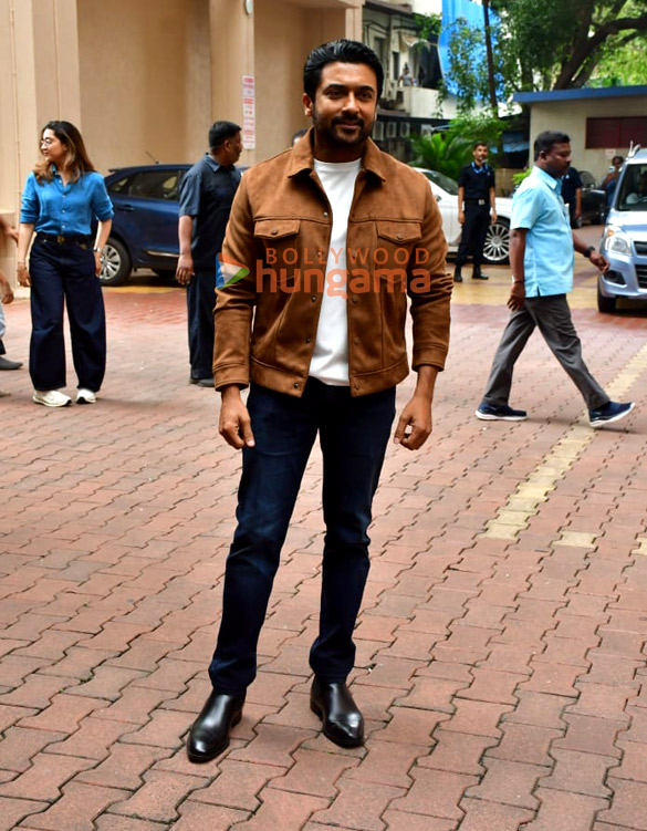 Photos: Suriya and Disha Patani kick off promotions of their film Kanguva