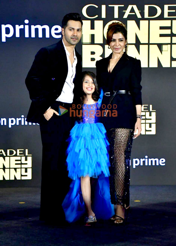 Photos: Varun Dhawan, Samantha Ruth Prabhu and others grace the trailer launch of Citadel: Honey Bunny