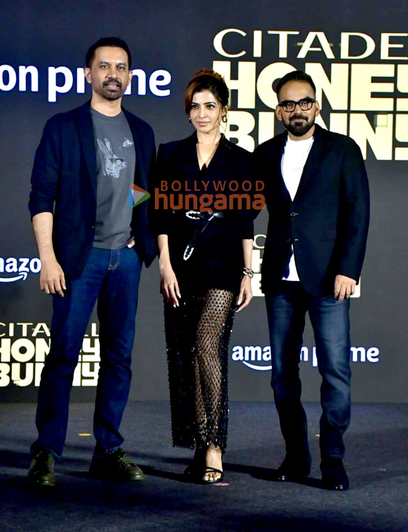 Photos: Varun Dhawan, Samantha Ruth Prabhu and others grace the trailer launch of Citadel: Honey Bunny