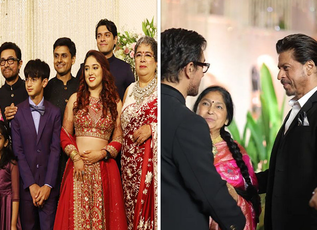 INSIDE VIDEOS: Aamir Khan chats with Shah Rukh Khan, newlyweds Ira Khan – Nupur Shikare meet Naga Chaitanya, Anil Kapoor; Maharashtra CM Eknath Shinde attends the reception; watch 