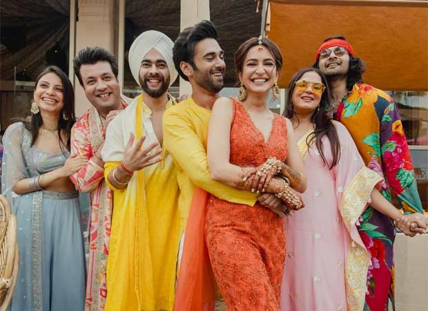 Fukrey team has a gala time at the Pulkit Samrat - Kriti Kharbanda wedding
