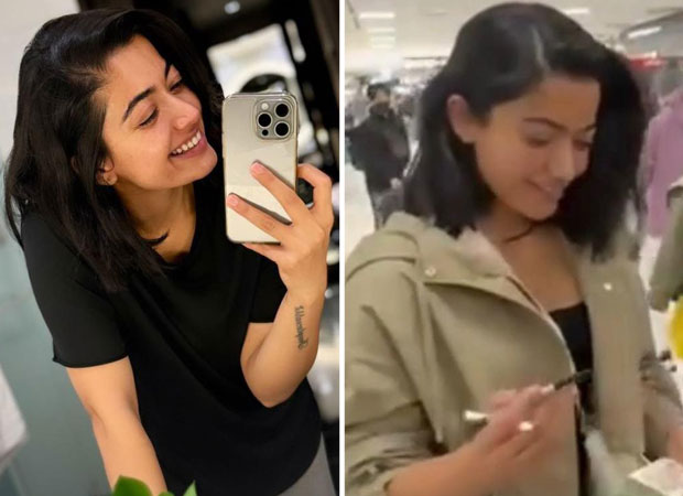 Rashmika Mandanna arrives in Tokyo for Anime Awards 2024; fans throng at the airport for autographs and photos, watch