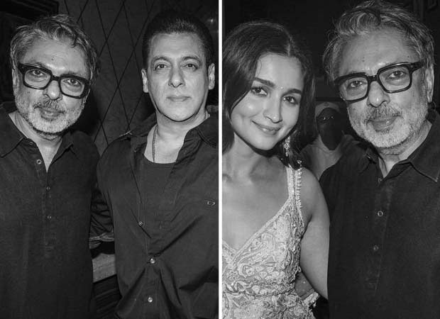 Salman Khan comes out to support Sanjay Leela Bhansali at Heeramandi premiere; Alia Bhatt poses with the filmmaker, see photos