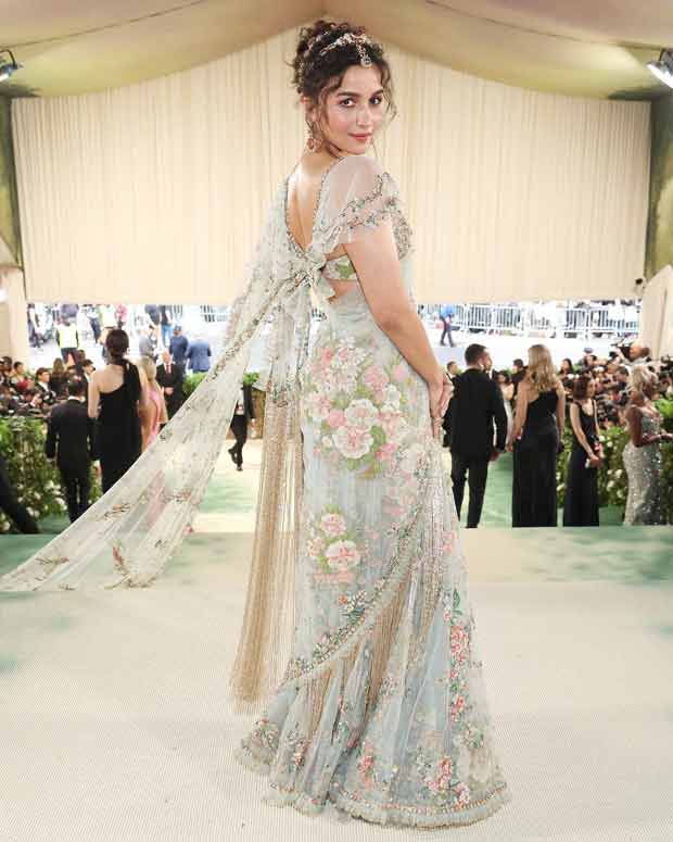 Alia Bhatt enchants in Sabyasachi custom-made saree at MET Gala 2024; took 1965-man hours & 163 people to create this ethereal look