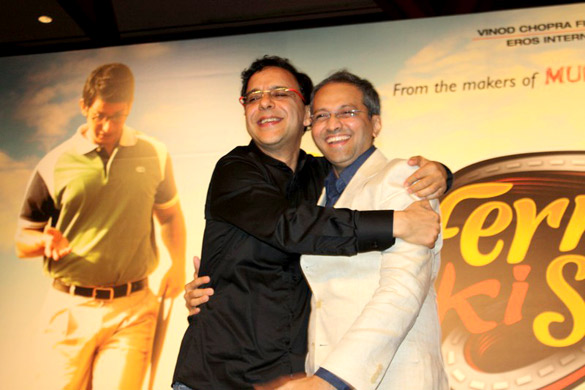 Cast and crew of \u0027Ferrari Ki Sawaari\u0027 at a media interaction