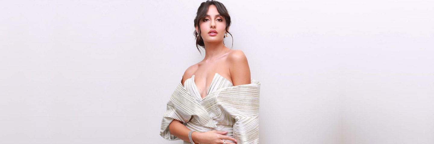 Nora Fatehi's stunning multicoloured Versace dress is worth Rs. 2.3 lakhs 2  : Bollywood News - Bollywood Hungama