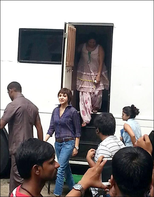 Check out: Anushka Sharma sports short hair in PK - Bollywood Hungama Check out: Anushka Sharma sports short hair in PK - Bollywood Hungama