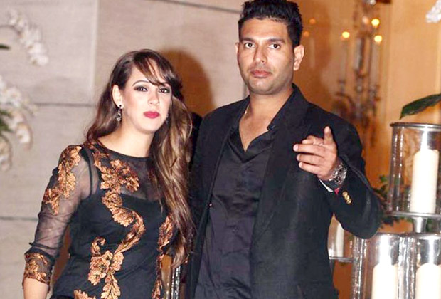 Hazel Keech and Yuvraj Singh