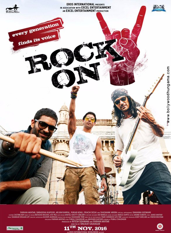 Rock On Movie Poster