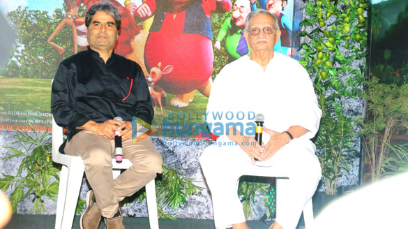 Gulzar Vishal Bhardwaj At The Music Launch Of 3d Animation Film