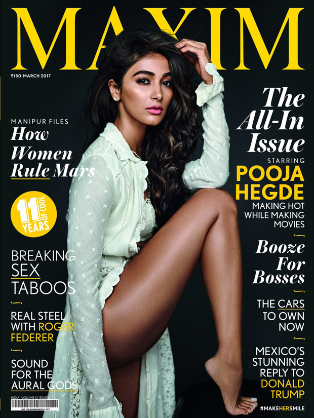 Hegde Sex - Check out: Sexy Pooja Hegde's super-hot Maxim cover : Bollywood News -  Bollywood Hungama