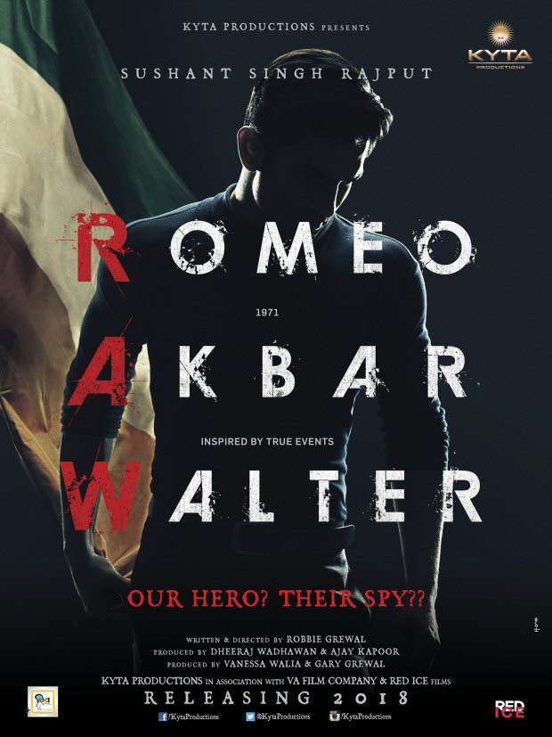 Sushant Singh Rajput espionage thriller Romeo Akbar Walter with Robbie Grewal is set in 1971 1971 Bollywood News Bollywood Hungama