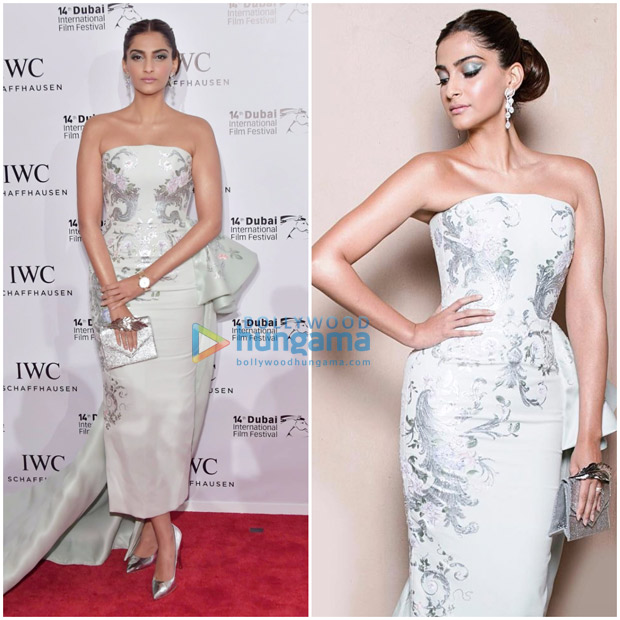 Sonam Kapoor Ahuja wears a gown inspired by the classic white shirt in  Mumbai