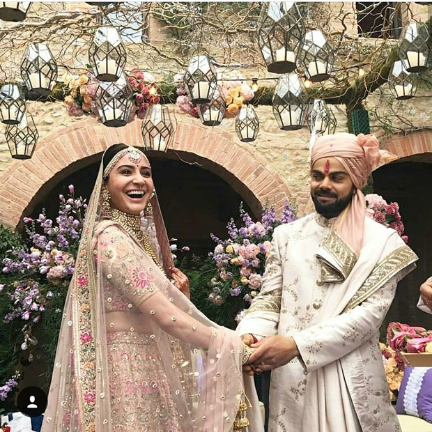 WATCH Virat Kohli left in awe when his bride Anushka Sharma