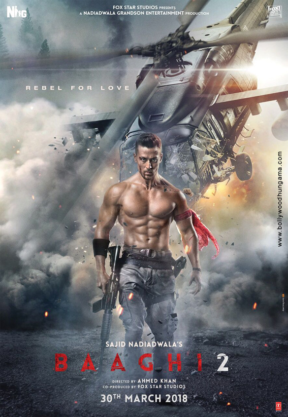 Image result for Baaghi 2 movie poster
