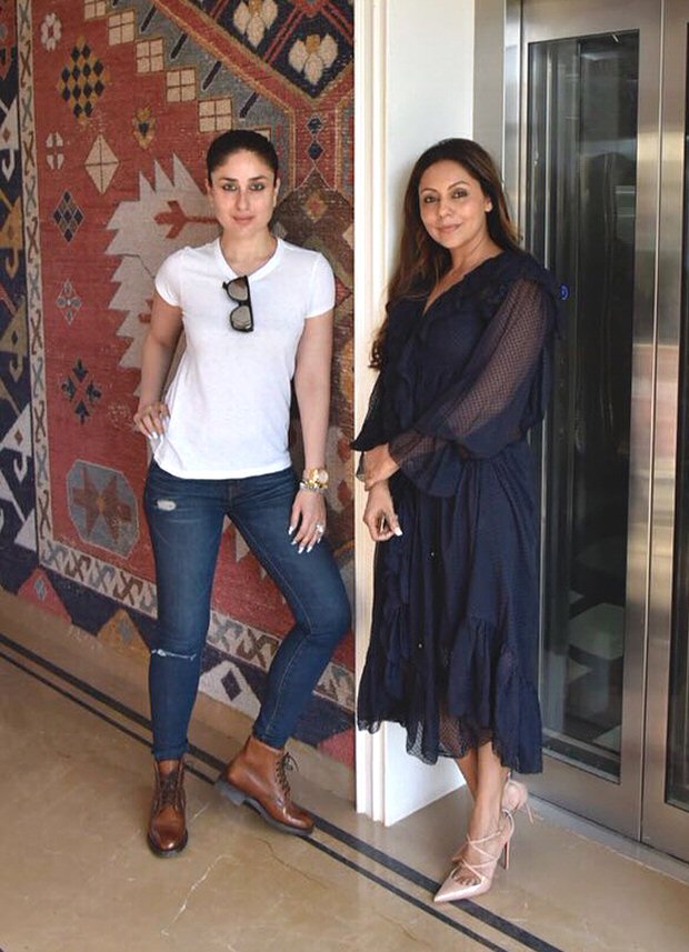 Gauri Khan hosts Kareena Kapoor Khan at her store Gauri Khan Designs Gauri Khan hosts Kareena Kapoor Khan at her store Gauri Khan Designs