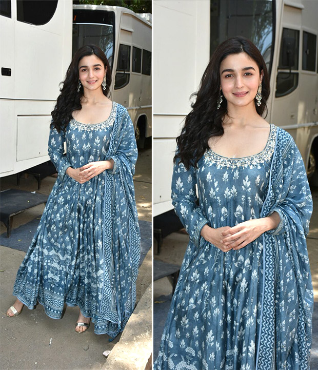 Alia Bhatt In Anita Dongre At Raazi Promotions