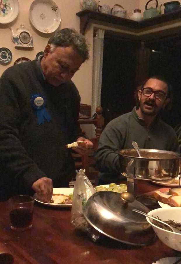 Aamir Khan joins 60th birthday celebrations of Mansoor Khan with Kiran Rao, Azad and Ira in Coonoor Aamir Khan joins 60th birthday celebrations of Mansoor Khan with Kiran Rao, Azad and Ira in Coonoor