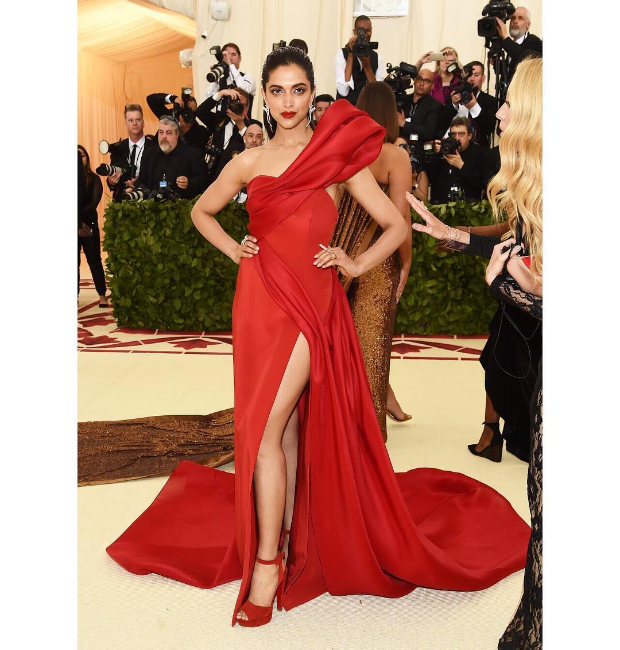 deepika padukone tamasha red dress Deepika Padukone embodies red in all its forms