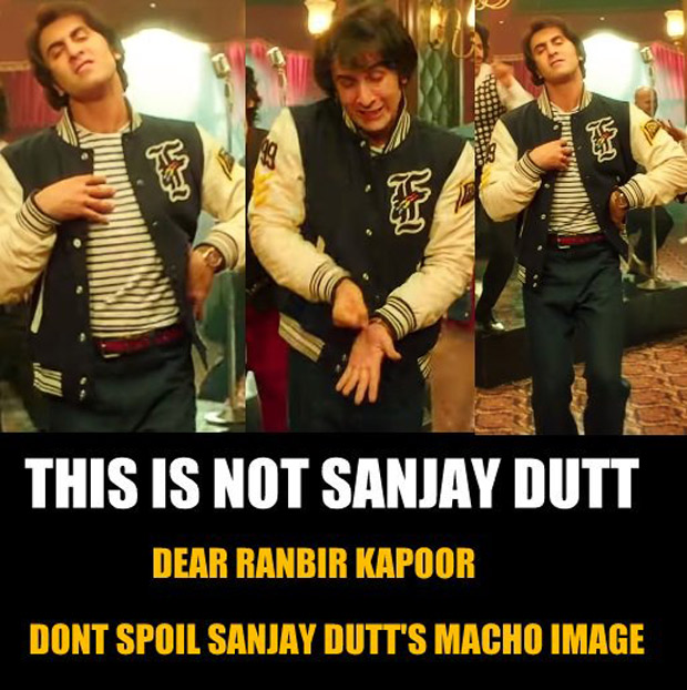 Sanjay Dutt fans SLAM Ranbir Kapoor for Sanju song Main Badhiya Tu Bhi Badhiya; here's why Sanjay Dutt fans SLAM Ranbir Kapoor for Sanju song Main Badhiya Tu Bhi Badhiya; here's why