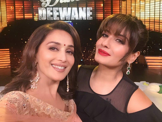 Madhuri Dixit caught up with fellow 90s superstar Raveena Tandon and the rest is history watch video