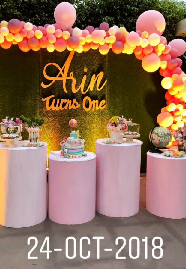 Ghajini actress Asin's daughter Arin turns one; shares first photos of her with husband Rahul Sharma Ghajini actress Asin's daughter Arin turns one; shares first photos of her with husband Rahul Sharma