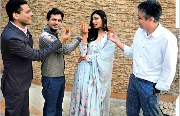 Nawazuddin Siddiqui and Athiya Shetty kickstart the wedding comedy, Motichoor Chaknachoor Nawazuddin Siddiqui and Athiya Shetty kickstart the wedding comedy, Motichoor Chaknachoor