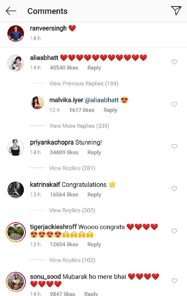 Ranveer Singh - Deepika Padukone share first pictures from their wedding, Anushka Sharma, Sonam Kapoor, Karan Johar shower them with love