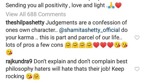 Shilpa Shetty Kundra comes out in support of sister Shamita Shetty after she got slammed for misbehaving with a fan Shilpa Shetty Kundra comes out in support of sister Shamita Shetty after she got slammed for misbehaving with a fan