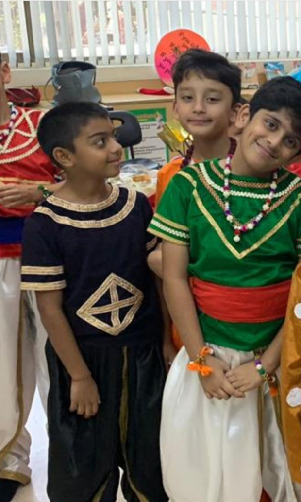 Ajay Devgn And Sanjay Dutts Sons Yug And Shahraan Play Ram And Raavan In School Play Ramayana Bollywood News Bollywood Hungama