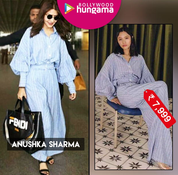 Grab Anushka Sharma's striped airport 