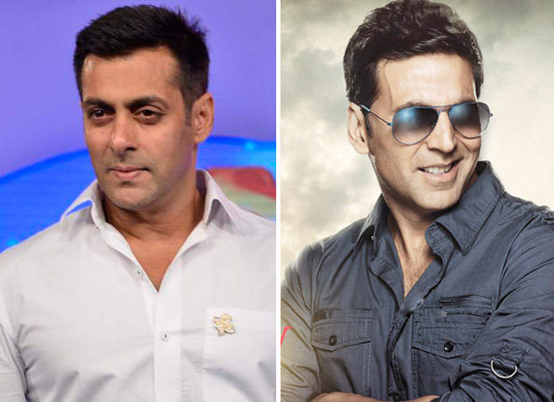 Salman Khan drops by Akshay Kumar's set, sparks clash aversion rumours