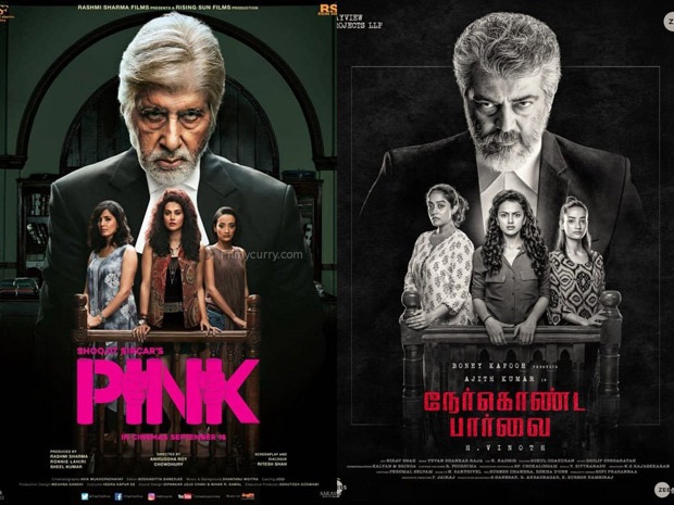 Image result for Ner Konda Paarvai is remake of PinkPink