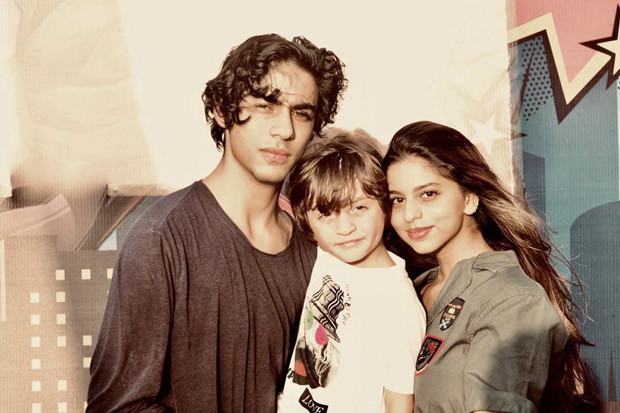 SIBLING GOALS! Shah Rukh Khan shares cute photos of Aryan Khan and Suhana  Khan from AbRam Khan's birthday party : Bollywood News - Bollywood Hungama