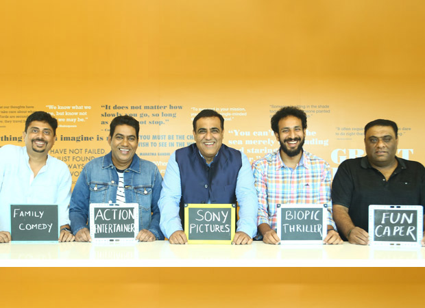 Sony Pictures rope in directors Umesh Shukla, Sajid Samji, Sabbir Khan and Sashi Kiran Tikka, all films to go on floors in 2019 Sony Pictures rope in directors Umesh Shukla, Sajid Samji, Sabbir Khan and Sashi Kiran Tikka, all films to go on floors in 2019