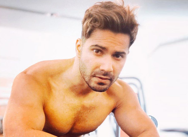 Varun Dhawan new hairstyle  Varun Dhawan flaunts his new hairstyle  vivacious smile in barechested photo fan goes Uff