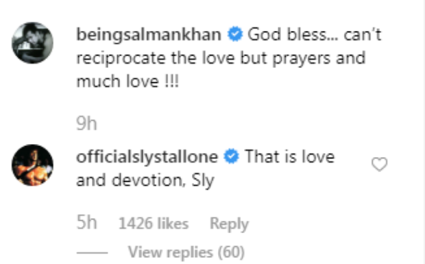 Sylvester Stallone reacts to video of Salman Khan's specially-abled fan painting his portrait