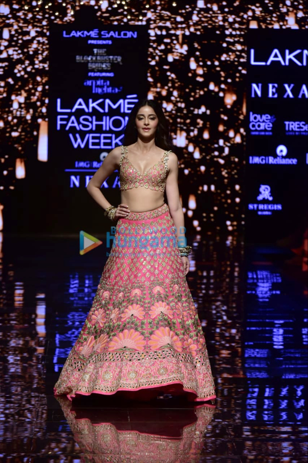 Lakme Fashion Week Winter/Festive 2019: Ananya Panday makes stunning ramp debut for Arpita Mehta and Anushree Reddy