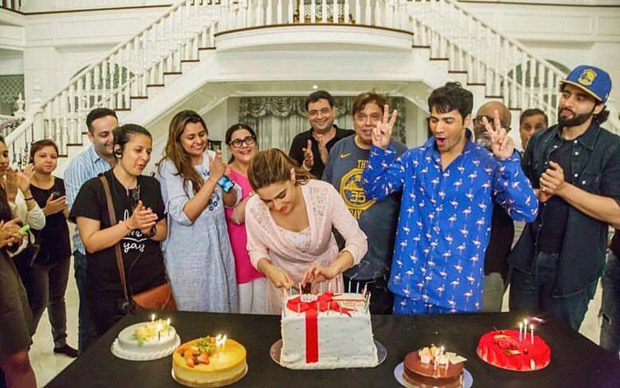 PHOTOS: Sara Ali Khan celebrates her 24th birthday with Varun Dhawan and Coolie No 1 team in Bangkok