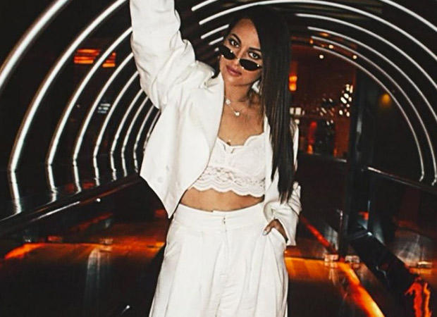 Sonakshi Sinha looks like a vision in white in a pantsuit by Ayamuse!