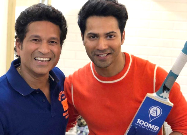 Varun Dhawan begins chat show on his YouTube channel with Sachin Tendulkar