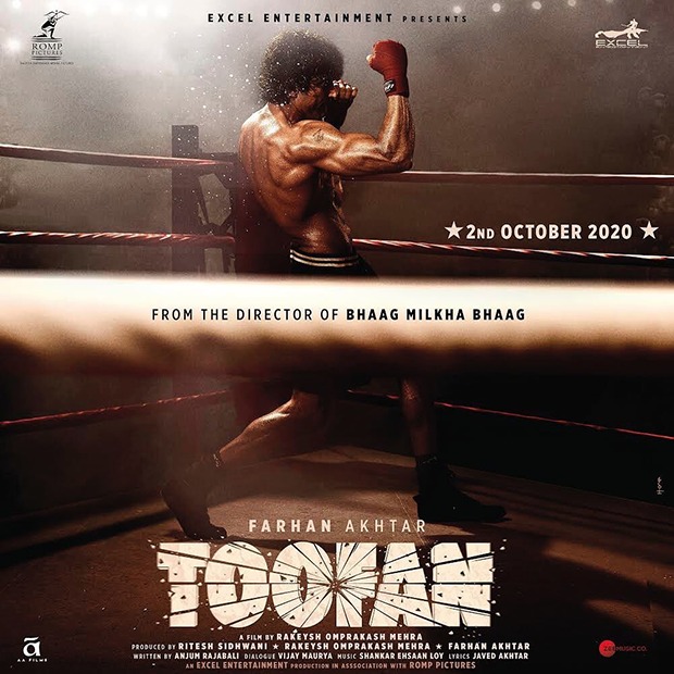 TOOFAN FIRST LOOK: Farhan Akhtar transforms into a boxer; film to release on October 2, 2020