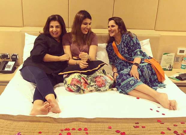 Farah Khan enjoys a girls' night out with BFF Sania Mirza and her sister  Anam Mirza : Bollywood News - Bollywood Hungama