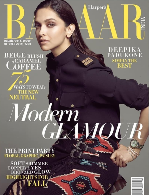 Deepika Padukone's alluring look on Harper's Bazaar cover will leave you mesmerized!