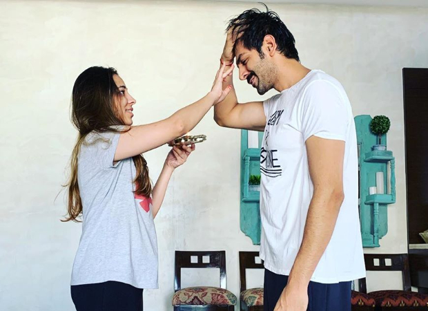 Kartik Aaryan celebrating Bhai Dooj with his sister is literally every brother ever!