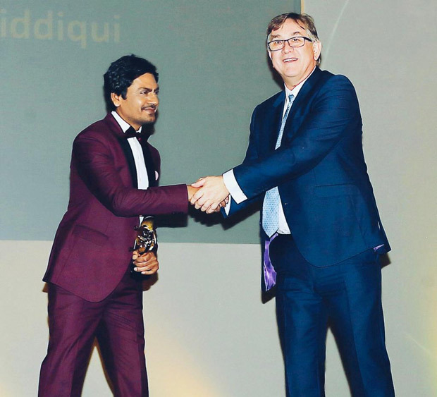 Nawazuddin Siddiqui honoured with the Golden Dragon Award at Cardiff International Film Festival 