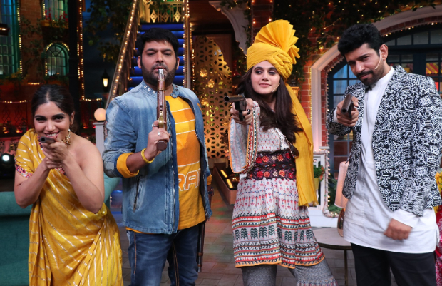 The Kapil Sharma Show: Taapsee Pannu and Bhumi Pednekar reveal they smoked  hukkah for their Saand Ki Aankh roles : Bollywood News - Bollywood Hungama