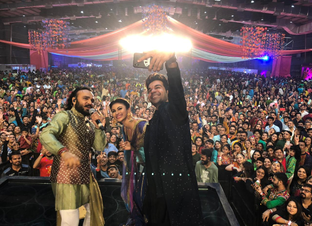 VIDEO: Made In China pair Rajkummar Rao and Mouni Roy groove to the beats of 'Sanedo' with Falguni Pathak